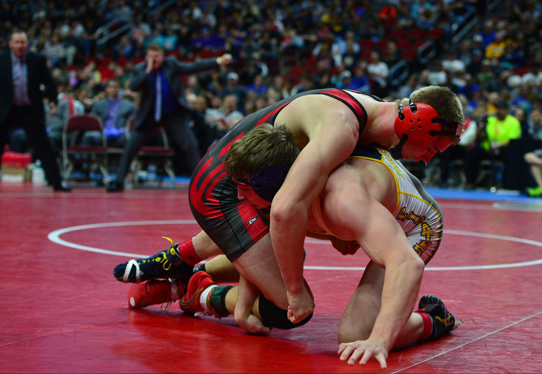State Wrestling Sat Finals Arbegast 87